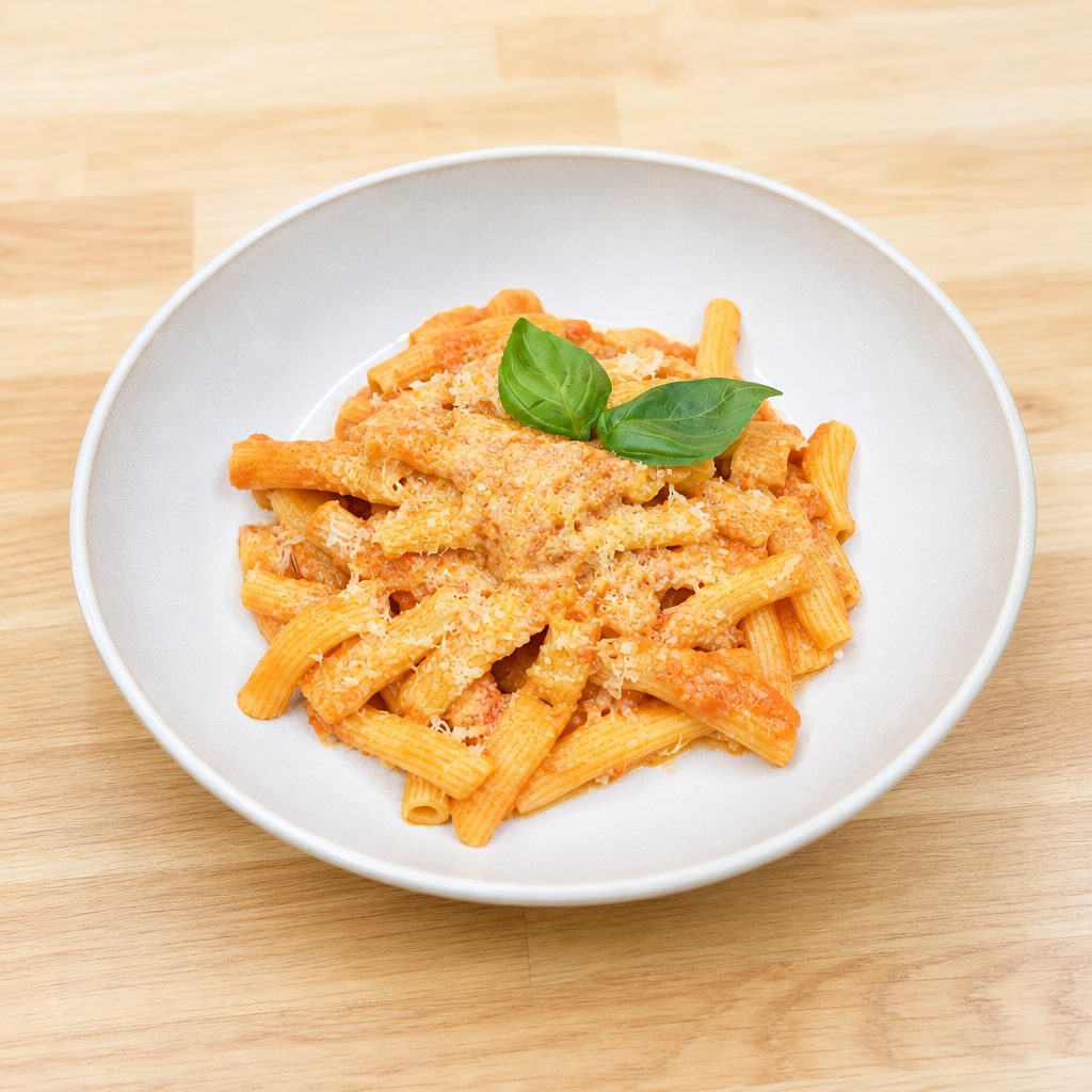 Maccheroni Vodka.