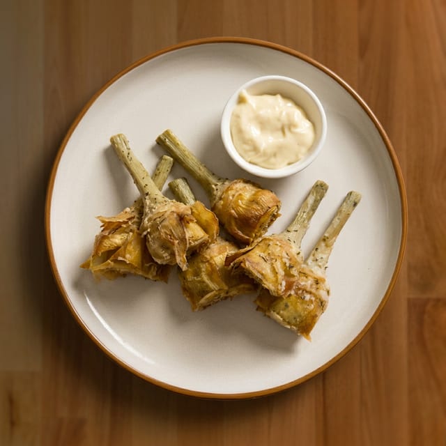 Fried Artichoke.