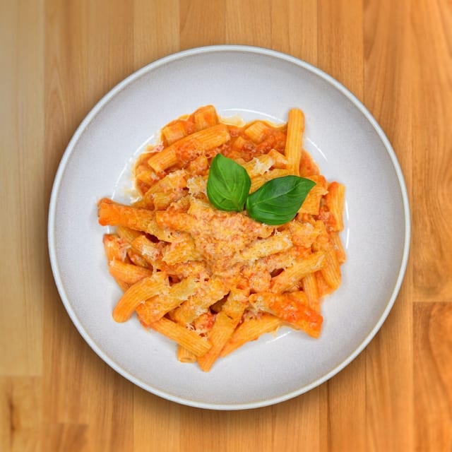 Maccheroni Vodka.